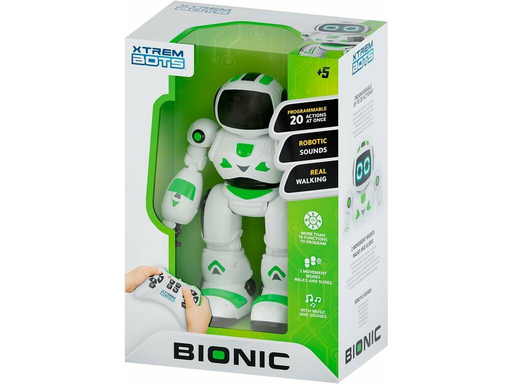 Xtrem Bots Robot Bionic con Control Remoto World Brands XT3803816