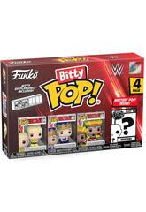 Funko Pop Bitty WWE Pack 4 Mini Figuras 75462