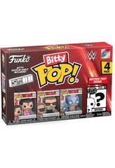 Funko Pop Bitty WWE Pack 4 Minifiguren 75463