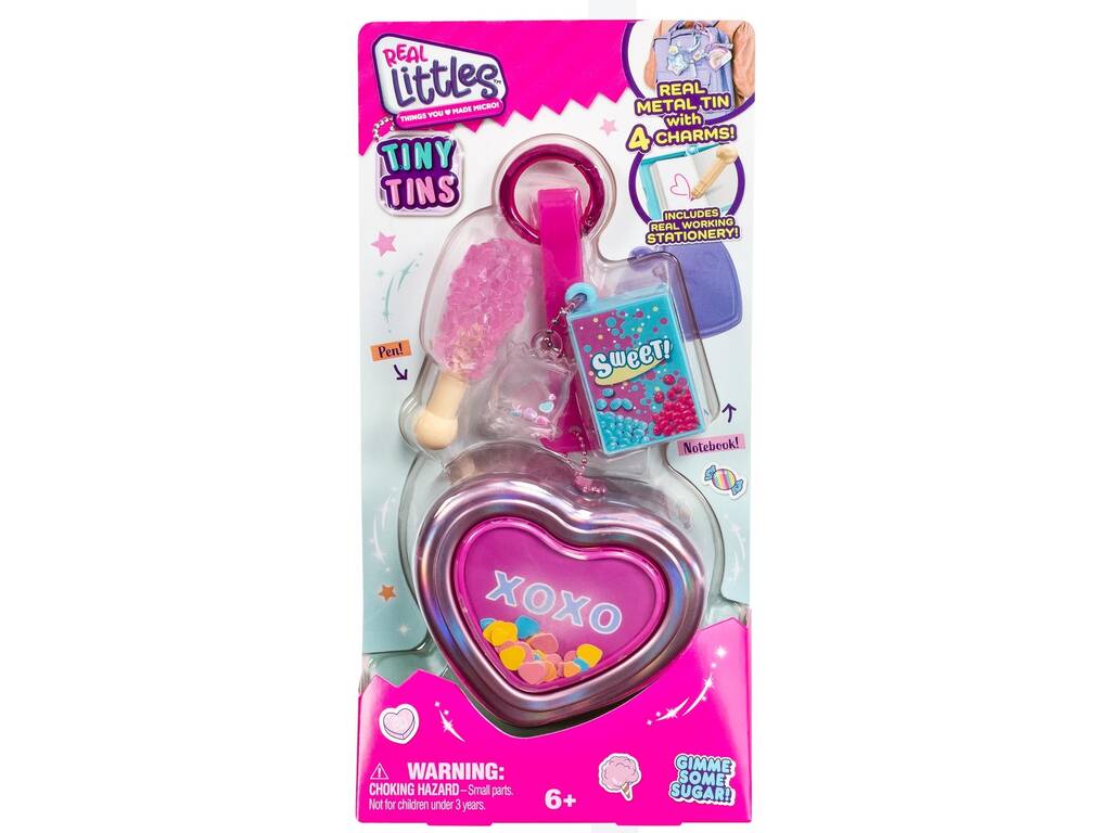 Porte-clés suspendus Real Littles Tiny Tins par Cefa 266