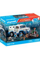 Playmobil Action Heroes Money Transport Police 71597