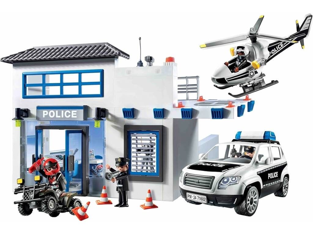 Playmobil Action Heroes Mega Set Policía 71602