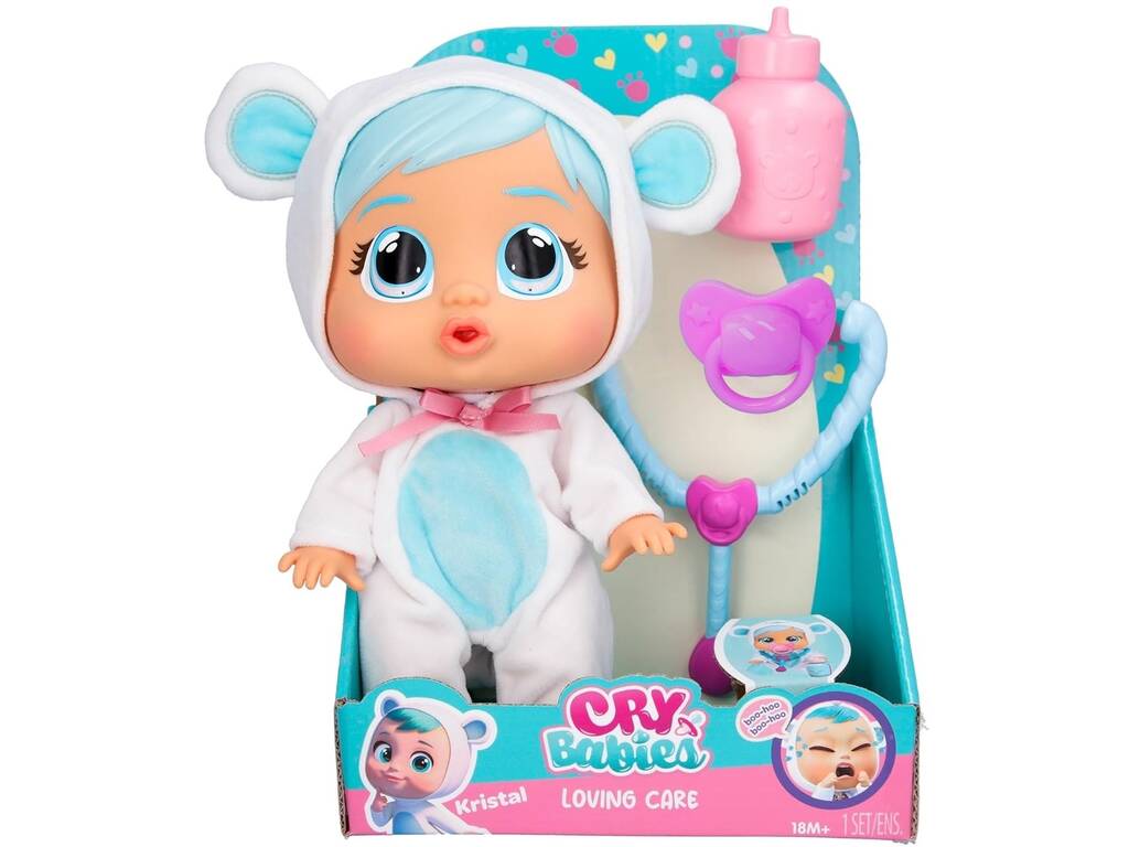 IMC Crybabies Loving Care Poupée Kristal 921511