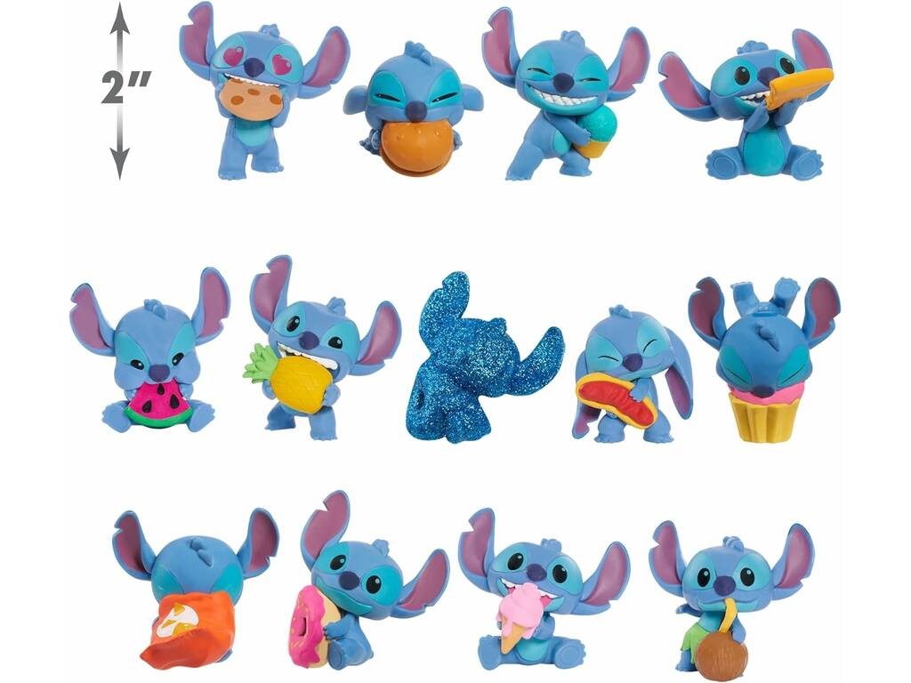 Stitch Capsula con figura a sorpresa da 5 cm Just Play 46278