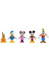 Mickey Mouse Pack 5 Figuras Articuladas Just Play 38769