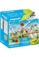 Playmobil Color Crayola Adestramento de Ces