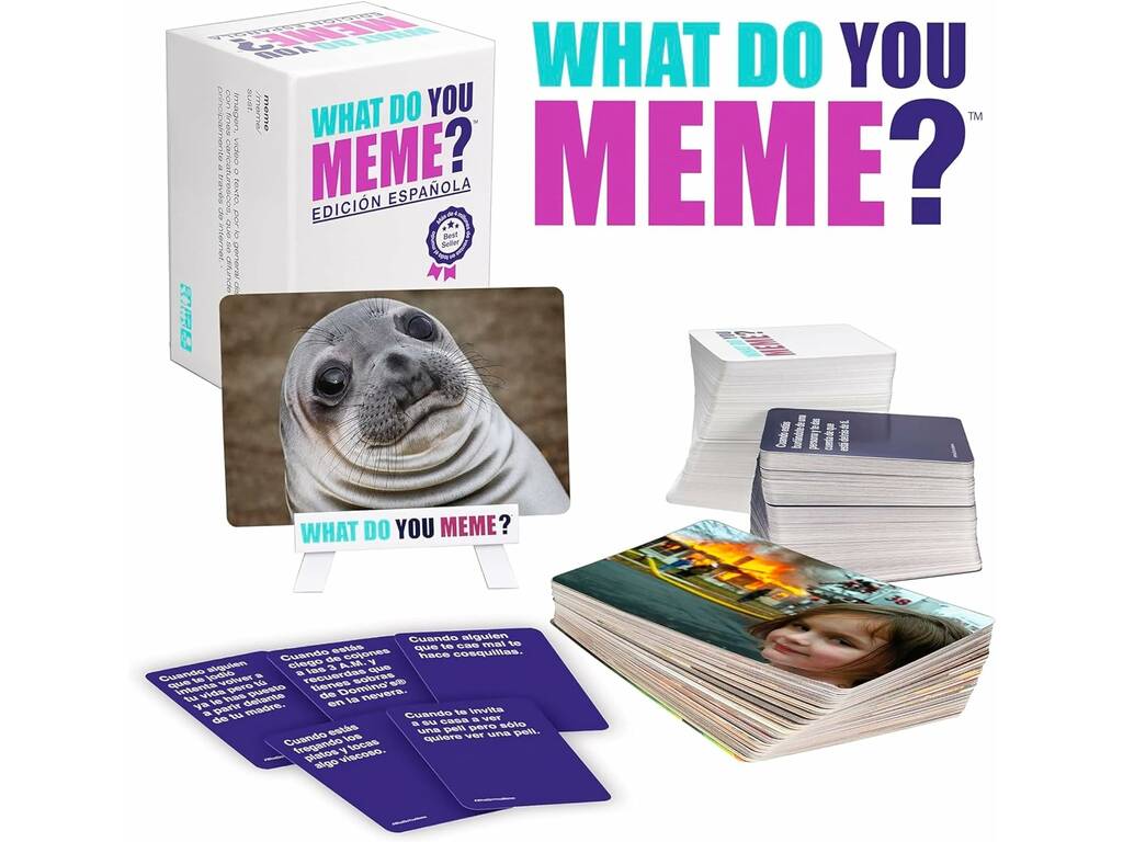 What Do You Meme? Edizione spagnola IMC Toys 925205