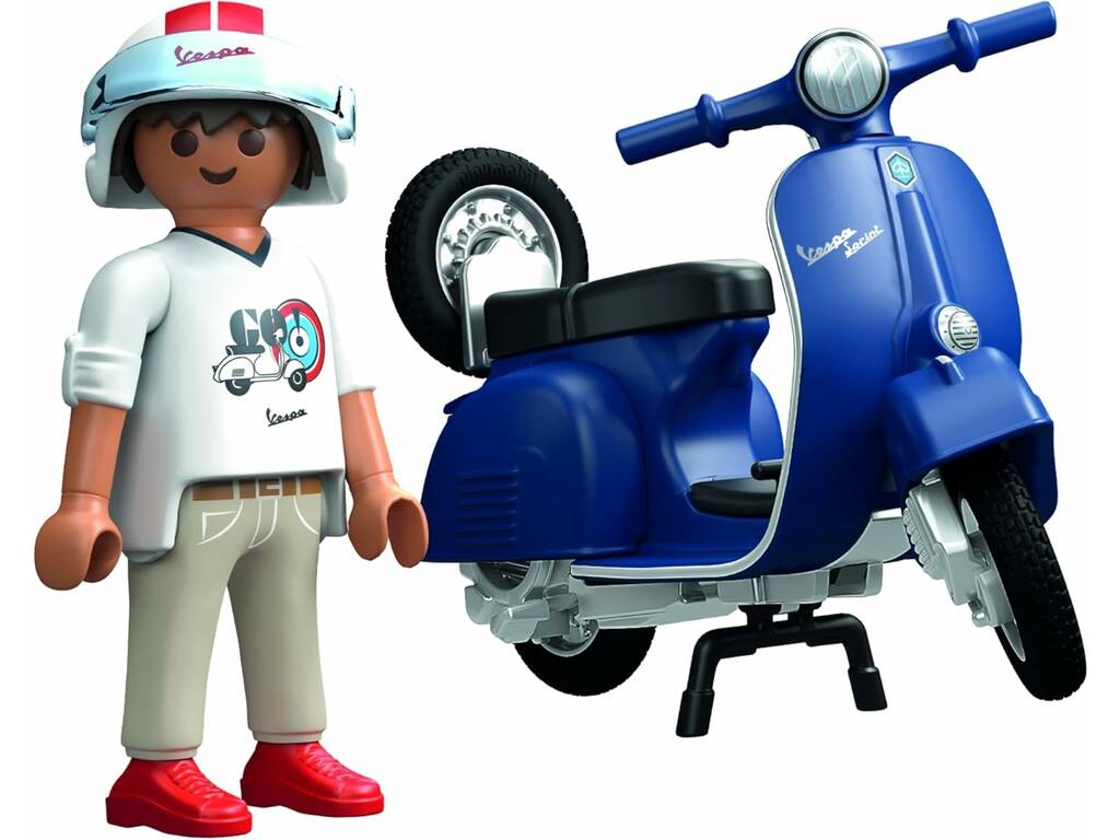 Playmobil 1969 Vespa 150 Sprint Veloce Azul