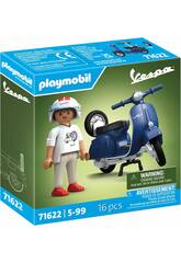 Playmobil 1969 Vespa 150 Sprint Veloce Bleu