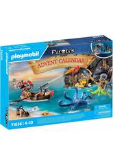 Playmobil Piratas Calendario de Adviento 71636