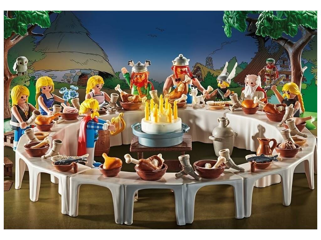 Playmobil Asterix Set di Figure Edizione Anniversario 71680