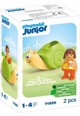 Playmobil Junior Escargot  bascule avec hochet 71699