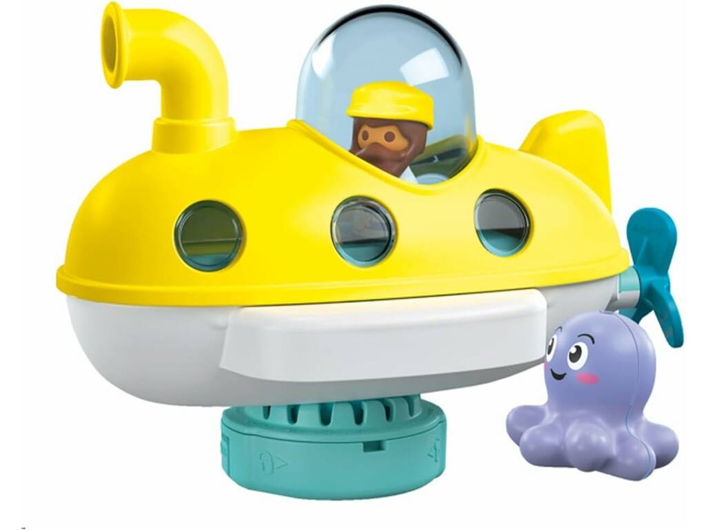 Playmobil Junior Aqua Y Tinti Submarino de Colores 71440