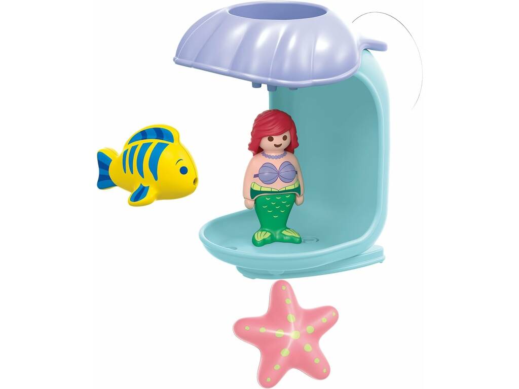 Playmobil Junior Aqua Disney Princess Pioggia di Conchiglie di Ariel 71460