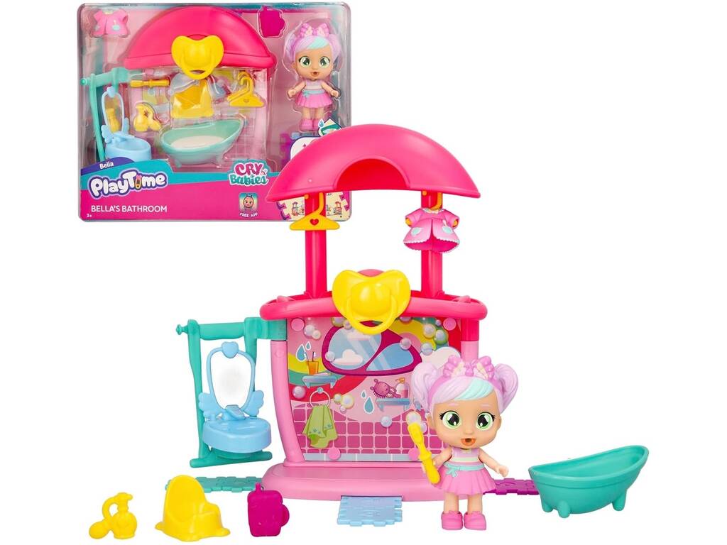 Bébés qui pleurent Pack PlayTime Le bain de Bella avec accessoires