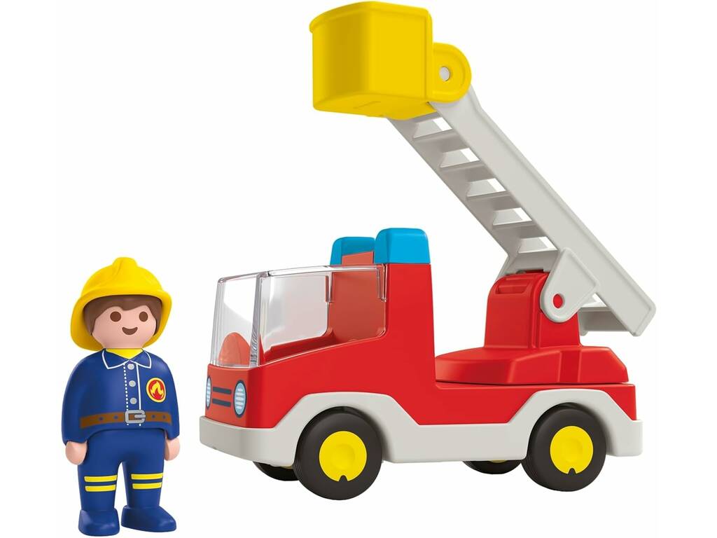 Playmobil Junior Camion dei pompieri 71683