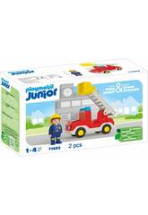 Playmobil Junior Feuerwehrwagen 71683