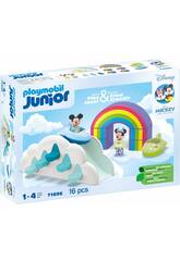 Playmobil Junior Disney Mickey And Friends Casa tra le nuvole 71696