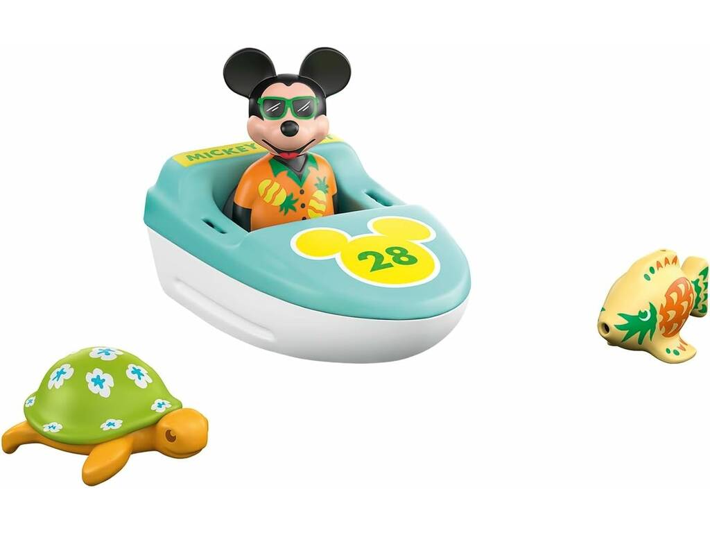 Playmobil Junior Aqua Disney Le bateau de Mickey Mouse