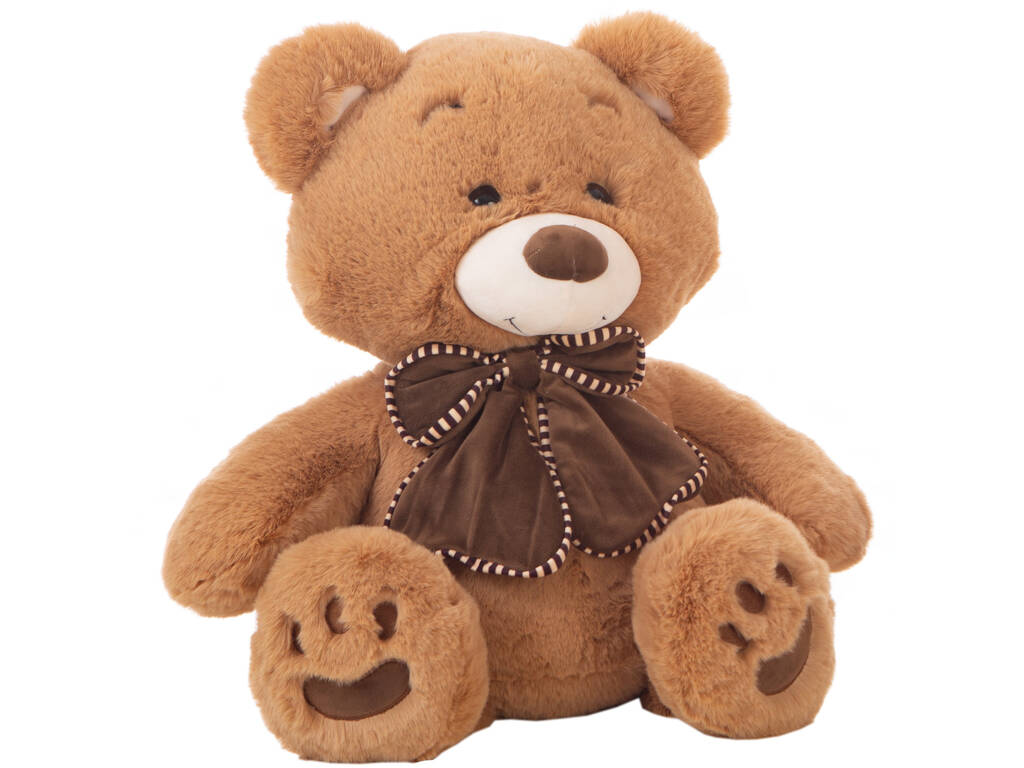 Peluche ours Care de 70 cm avec nœud