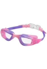 Gafas de Natacin Rosas para Nios con Proteccin Antivaho y UV