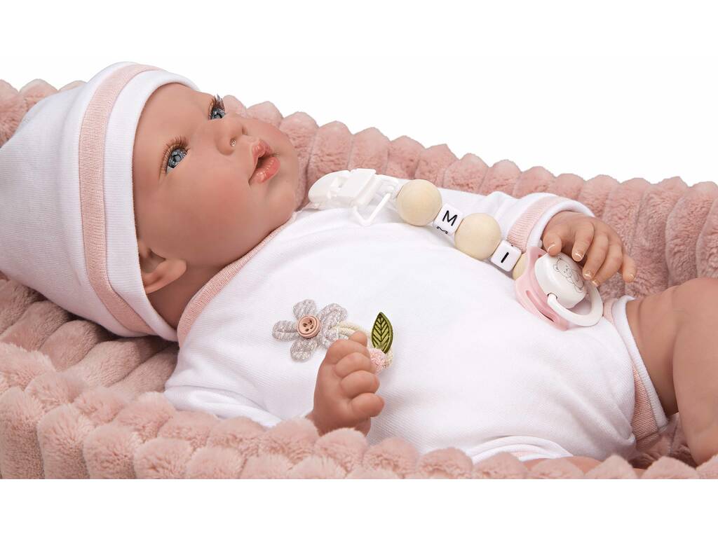 Lola Reborn Baby Doll 40 cm. avec nacelle Arias 98110