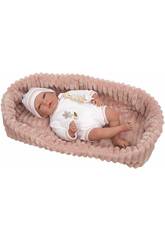 Lola Reborn Baby Doll 40 cm. avec nacelle Arias 98110