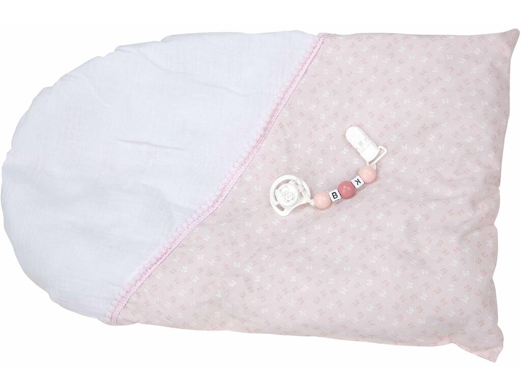 Baby Doll Reborn Alba Pink 40 cm. avec coussin Arias 98121