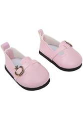 Ensemble de chaussures pour poupes roses 40 cm. Arias 6380