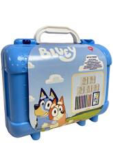 Bluey Stamp & Coloured Pencil Case Multiprint 42120