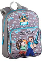 Minecraft Warriors Mochila Preescolar de Toybags T328-963