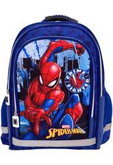 Spiderman Mochila Duplo Compartimento Adaptável a Carrinho de Toybags T434-132