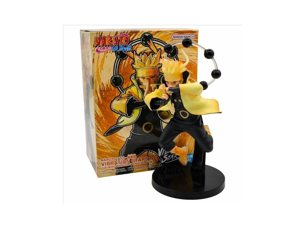 Naruto Shipudden Vibration Stars Figura Uzumaki Naruto-V Special de 15 cm