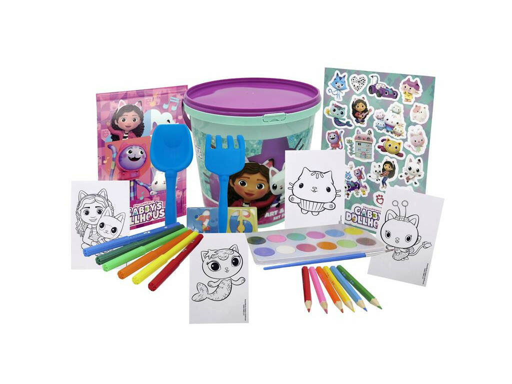 Maison de poupées Gabby's Activity Cube Set 46 Piezas CYP GS-460-GB