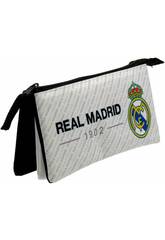 Estojo Triplo Real Madrid 1902 CYP PT-523-RM