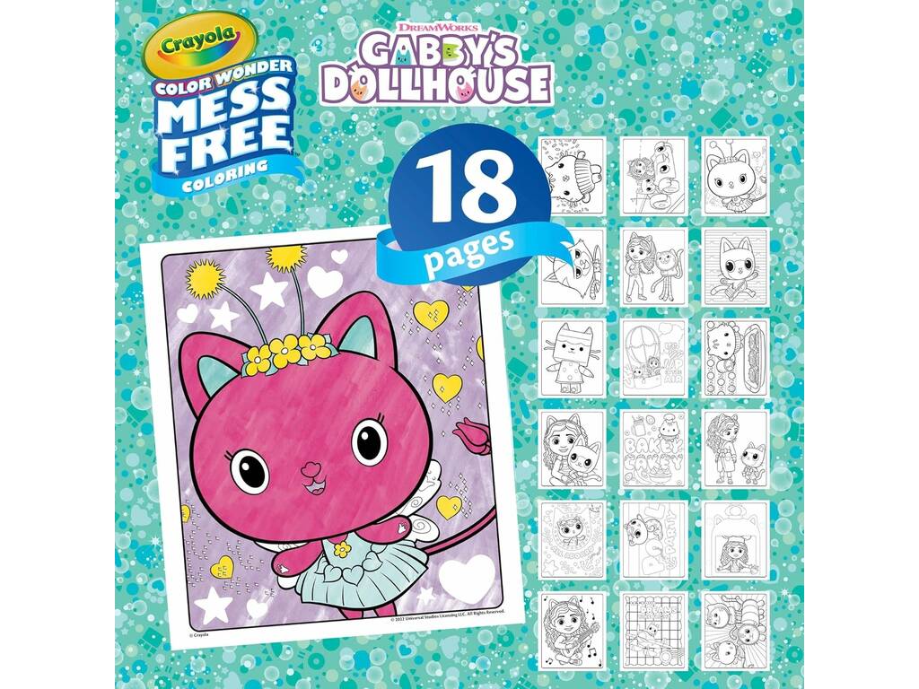 Colore sans taches Color Wonder Gabby's Dollhouse