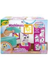 Crayola Washimals Pets Spray Boutique mit 4 Haustieren