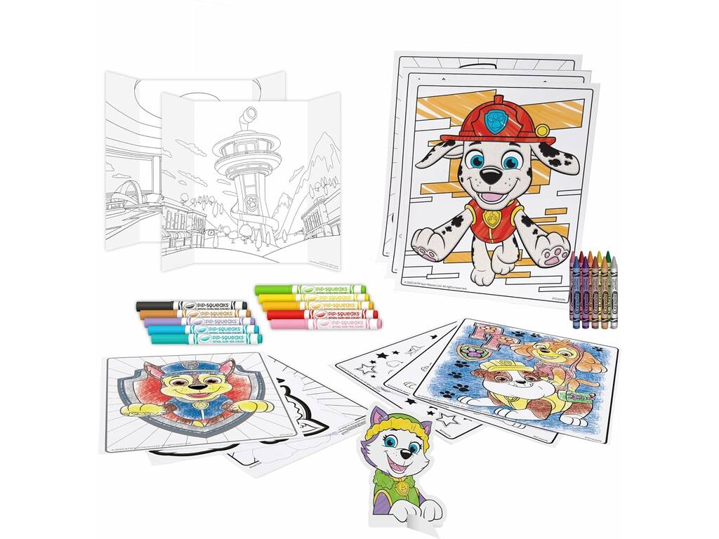 Super Set De Actividades 60 Piezas Paw Patrol de Crayola 04-2940