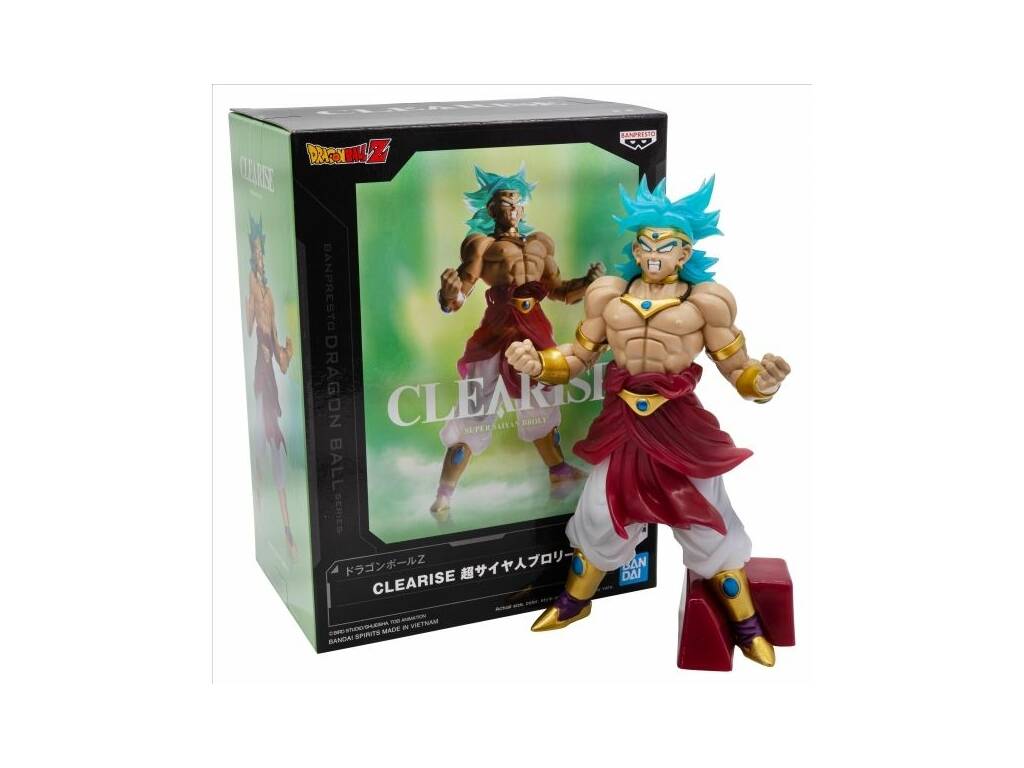 Dragon Ball Z Clearise Figura Super Saiyan Broly de 18 cm