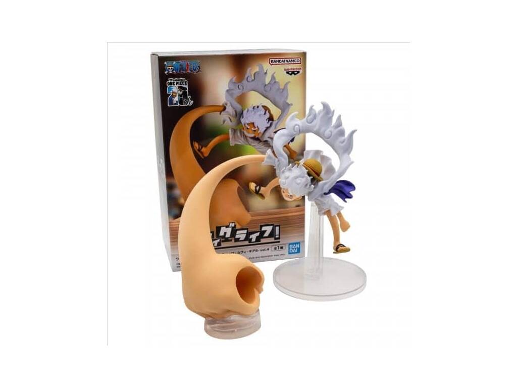 One Piece FL Vol. 4 Figura Monkey D. Luffy Gear5 de 12 cm