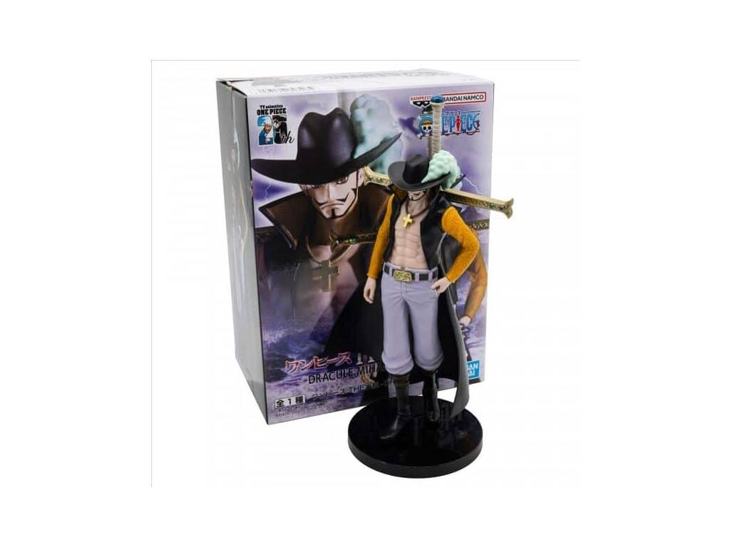 One Piece The Shukko Figura di Dracule Mihawk da 17 cm