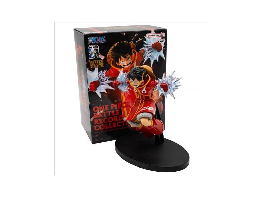 One Piece Battle Record Collection Figura Monkey D. Luffy de 14 cm