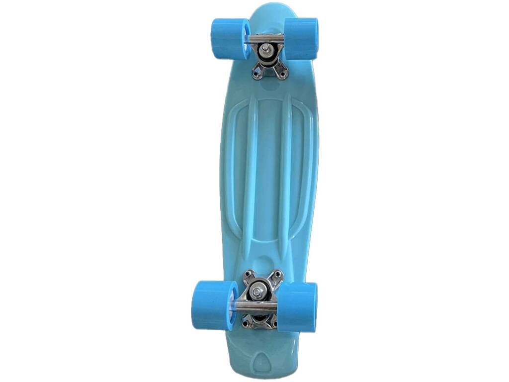 55 cm blaues Skateboard