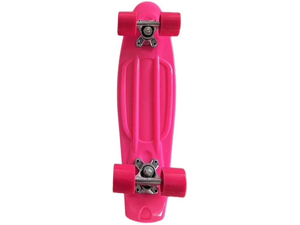 55 cm großes rosa Skateboard