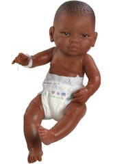 Poupée 42 Cm. Mulato Baby Newborn Nappy by Paola Reina 5049