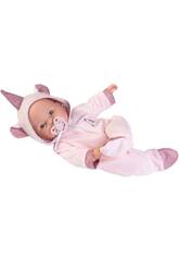 Bambola Bebè Bimba Lacrimucce 37 cm con Costume Unicorno 14362