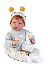 Baby Puppe Neugeborene Lea Giraffe 42 cm Antonio Juan 33360