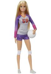 Barbie Made To Move Jugadora De Voleibol de Mattel HKT72