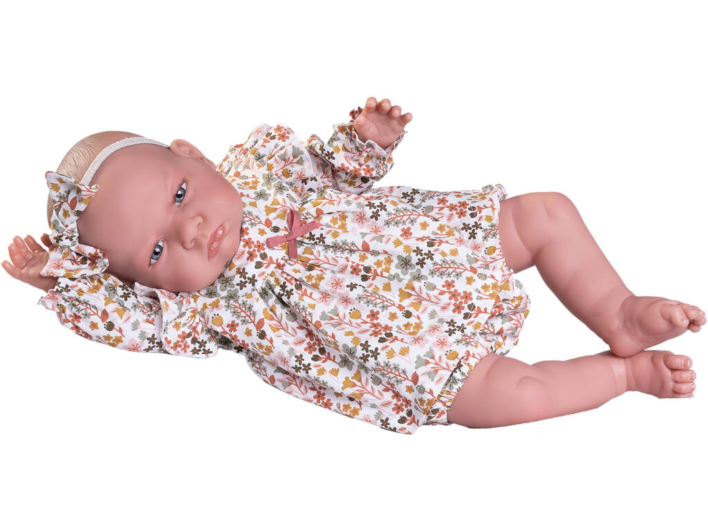 Muñeca Bebé Mi Primer Reborn Berta 52 cm con Bolsita Antonio Juan 81385