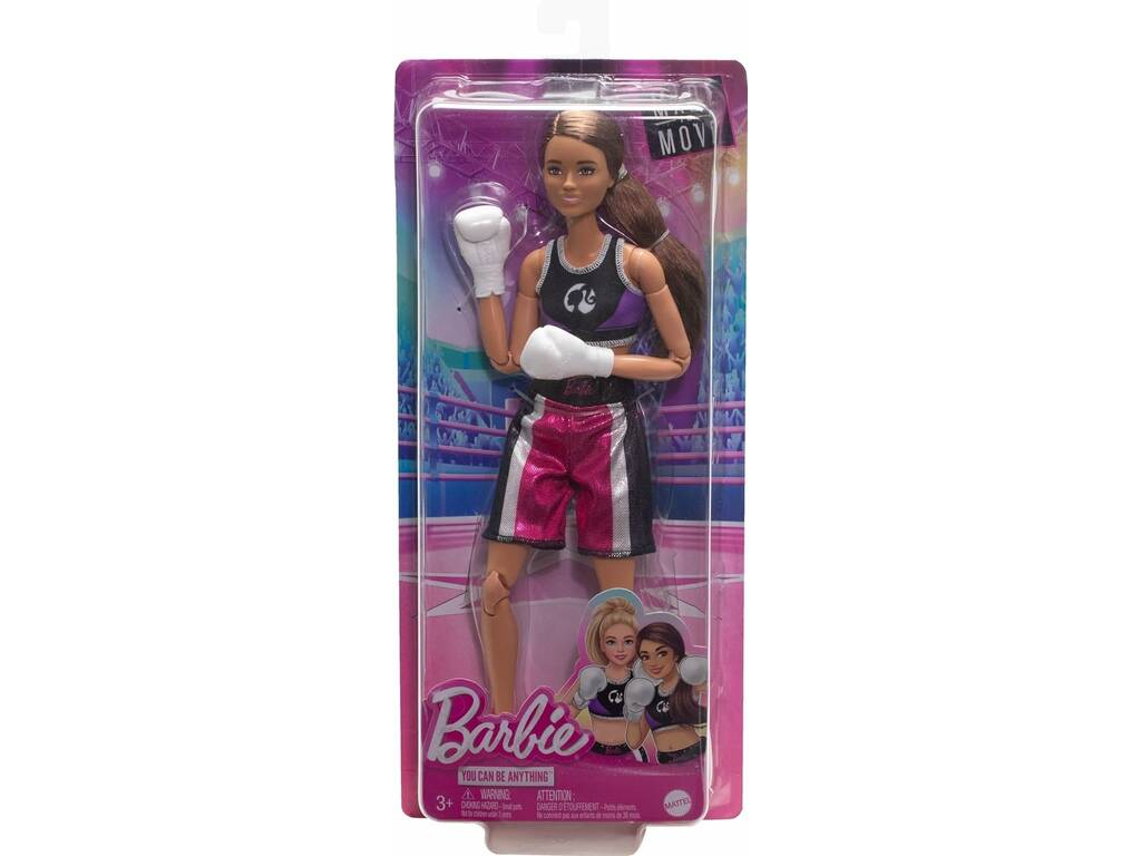 Barbie Made To Move Mattel Boxer HRG40